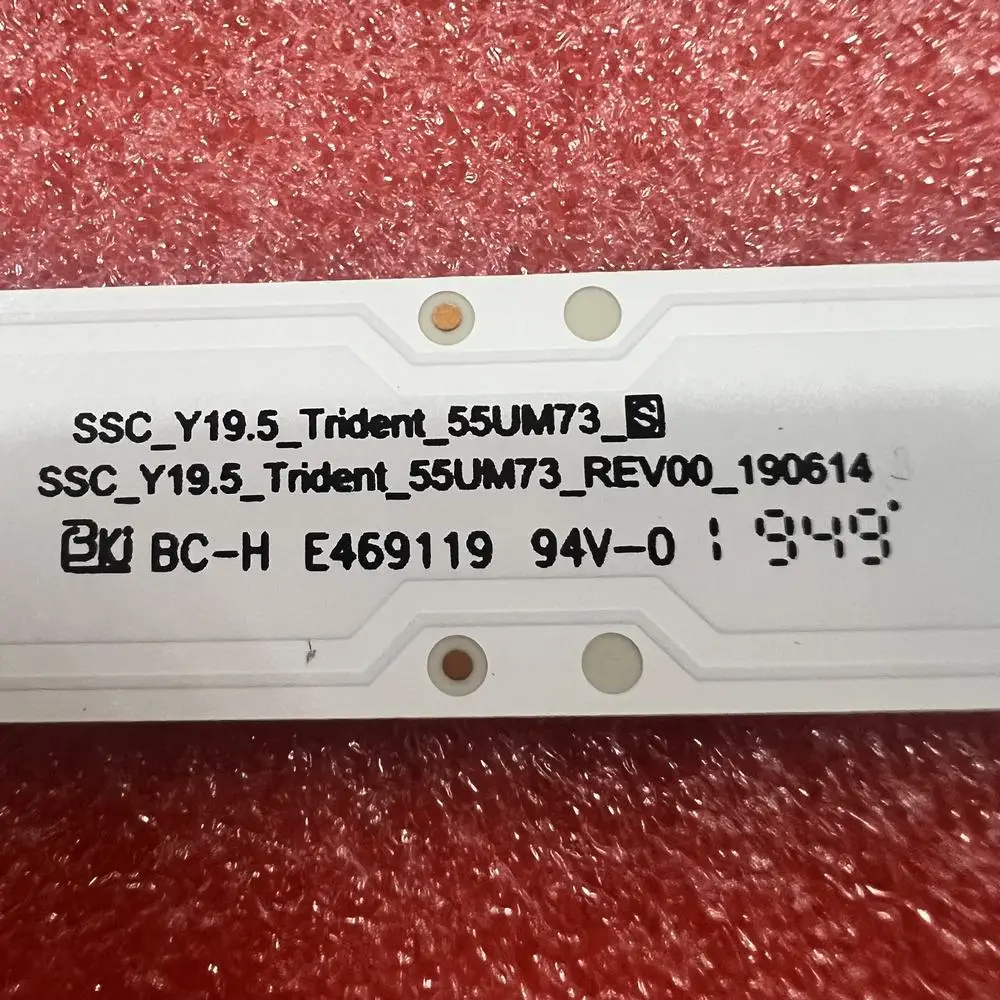 LED Backlight Strips(4) For TV 55UM7600PTA 55UM7340PVA TVIT Y19 55UM73 55UM7340 55UM7660PLA 55UM7450PLA 55UM7400PLB 55UM7300AUE