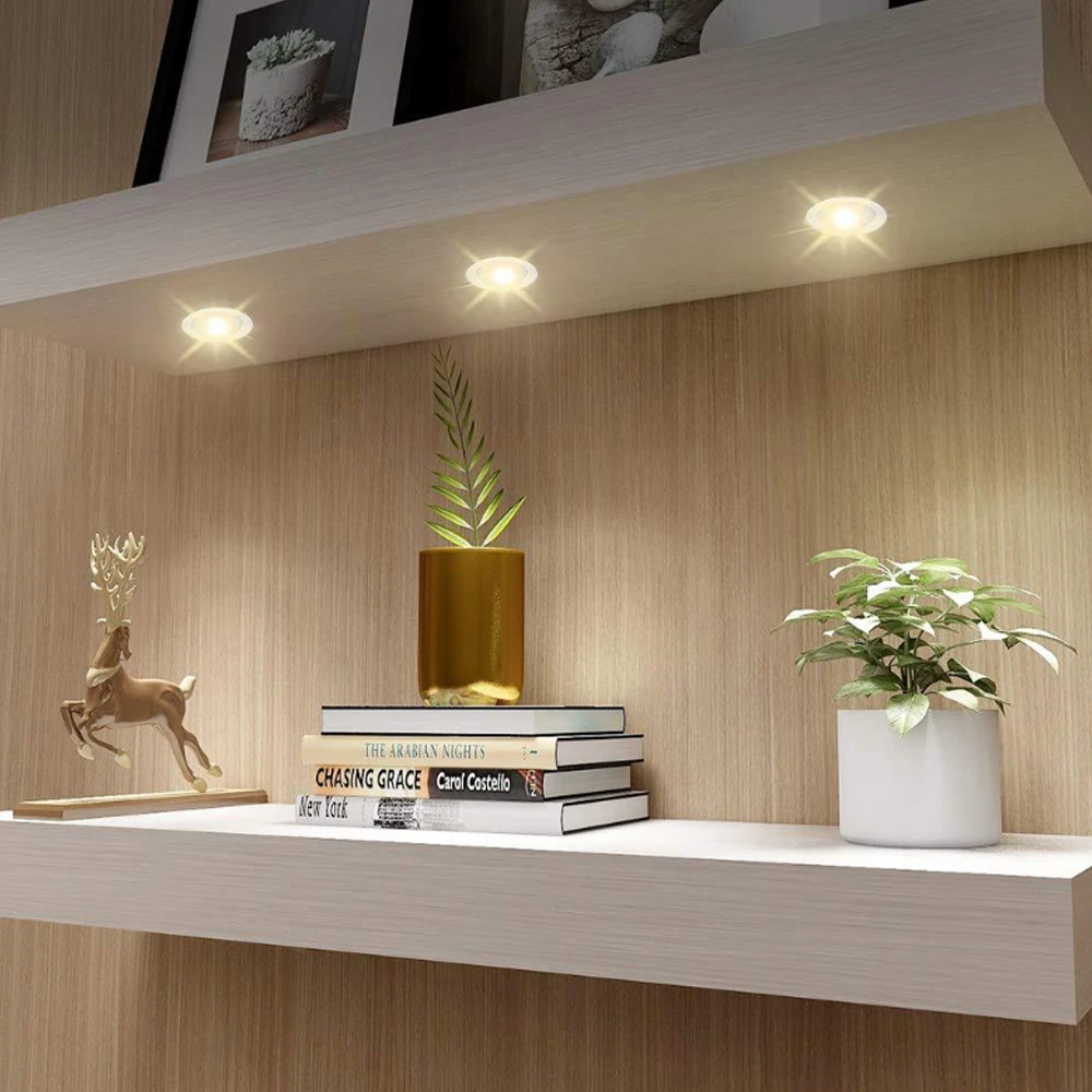 DC12V LED Deck Light IP67 Waterproof Underground Lamp Recessed Landscape Spotlight Garden Pathway Step Deck Light EU/US/UK/AU