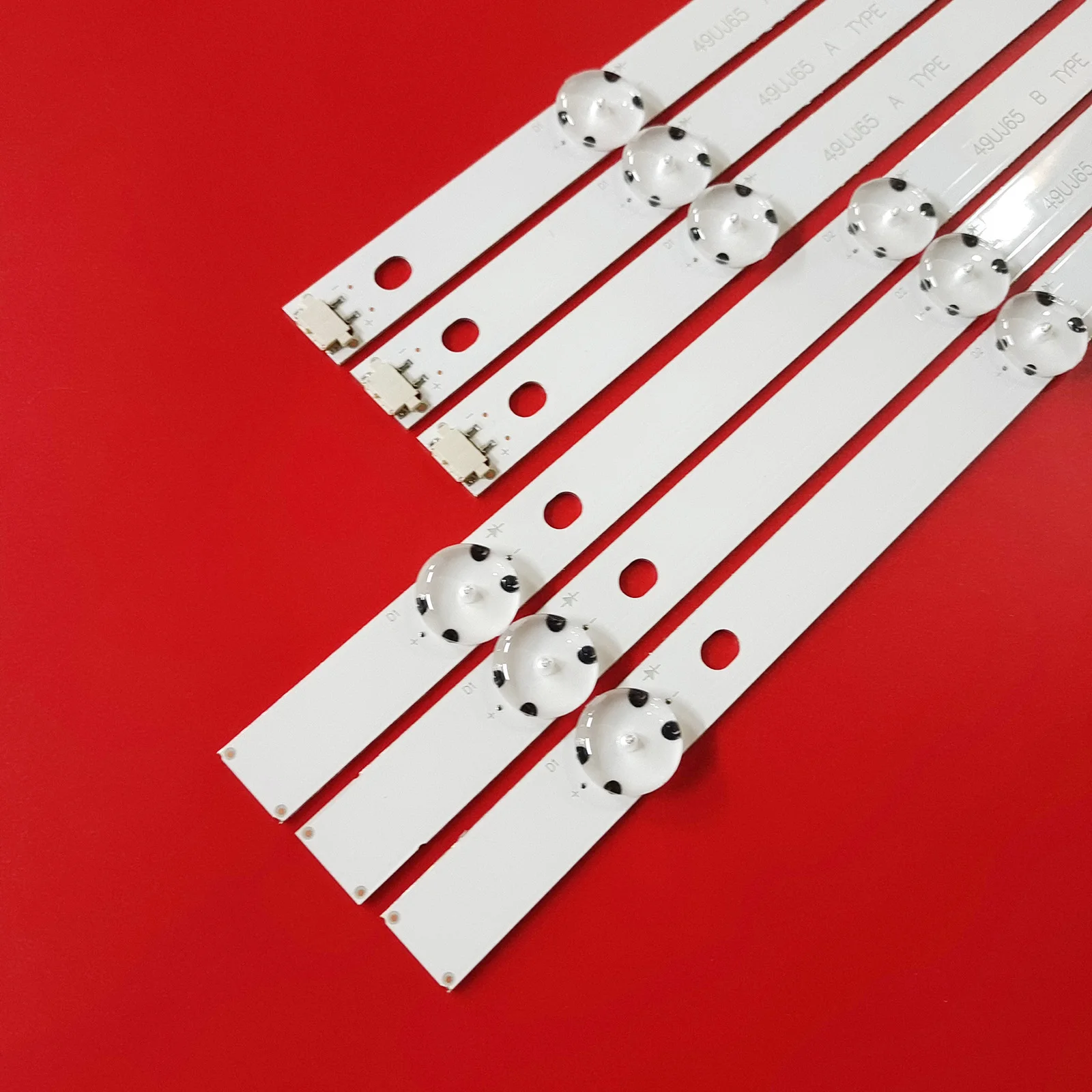 LED backlight strip for 49UJ65_A B_27LED 49UJ630 49LJ614V 49UJ634V 49UJ701V 49UJ670 49UJ651V 49UJ670 17Y 49LJ61 49LH61