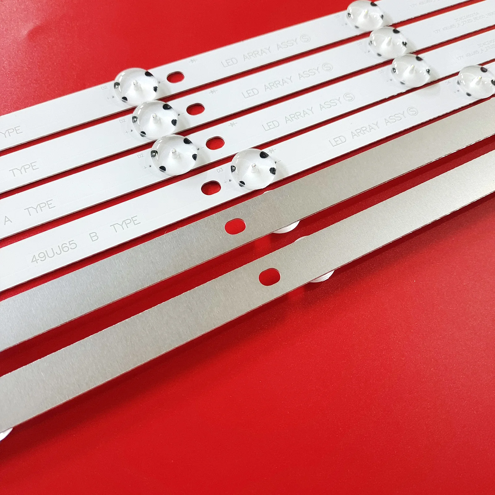 LED backlight strip for 49UJ65_A B_27LED 49UJ630 49LJ614V 49UJ634V 49UJ701V 49UJ670 49UJ651V 49UJ670 17Y 49LJ61 49LH61