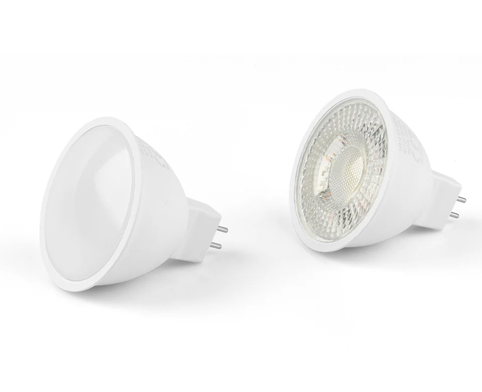 10pcs/lot LED Low Voltage Spotlight GU5.3/MR16 AC/DC 12V 3W-7W High Efficiency Warm White Light Can Replace 20W 50W Halogen Lamp