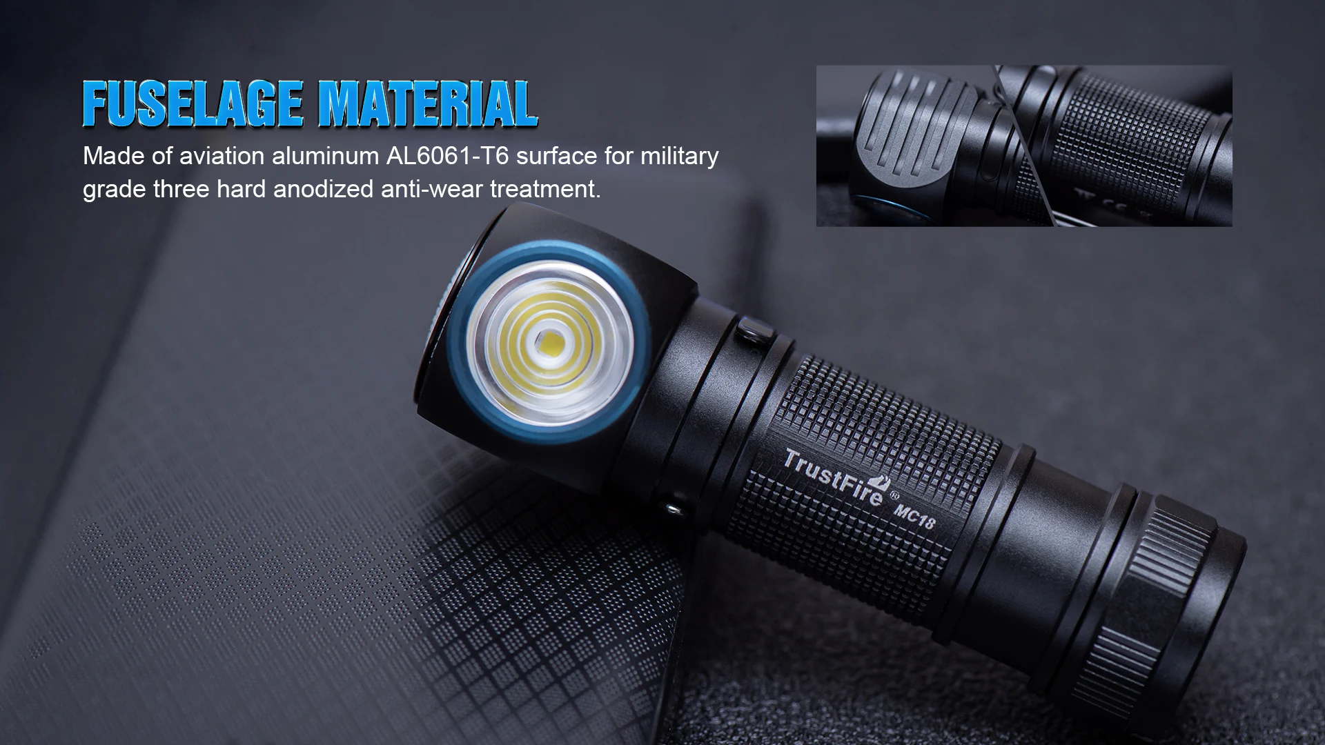 Trustfire Mc18 Headlamp Led Xp-Lhi 18650 Magnetic 2a Usb Rechargeable Head Lamp 1200lm Flashlight Headlight Magnet Tail Cap
