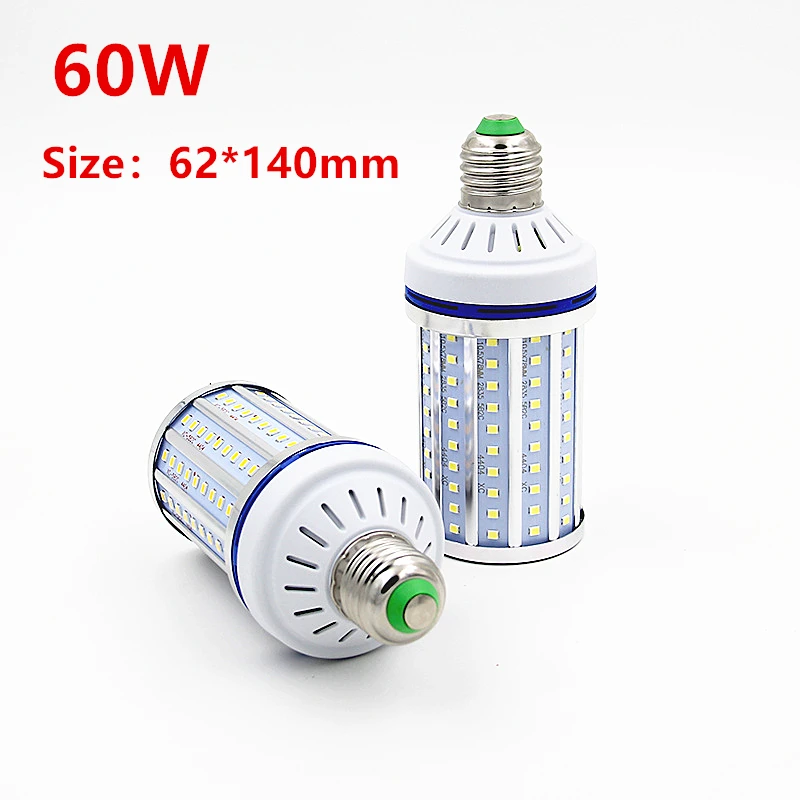 30W 60W 80W 100W 150W 200W 250W LED Corn Lamp E27 E26 B22 E39 E40 Light Bulb 110V 220V Aluminum For Warehouse Factory Basement