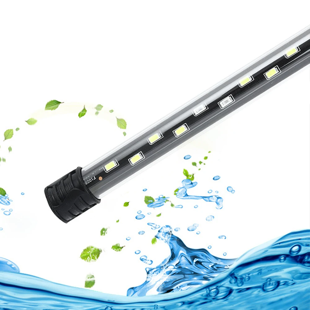 Waterproof Aquarium Lights Submersible Lights Fish Tank Light Underwater Blue/White LED Landscaping Decorative Lamp Light
