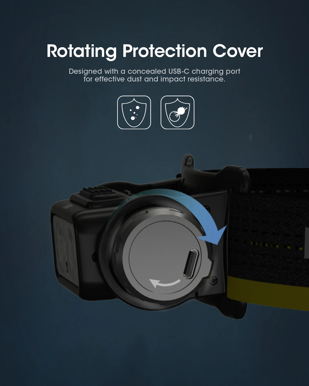 NITECORE NU50 1400Lumens Rechargeable Headlamp Powerful&Lightweitght Headlight built-in 21700 Battery