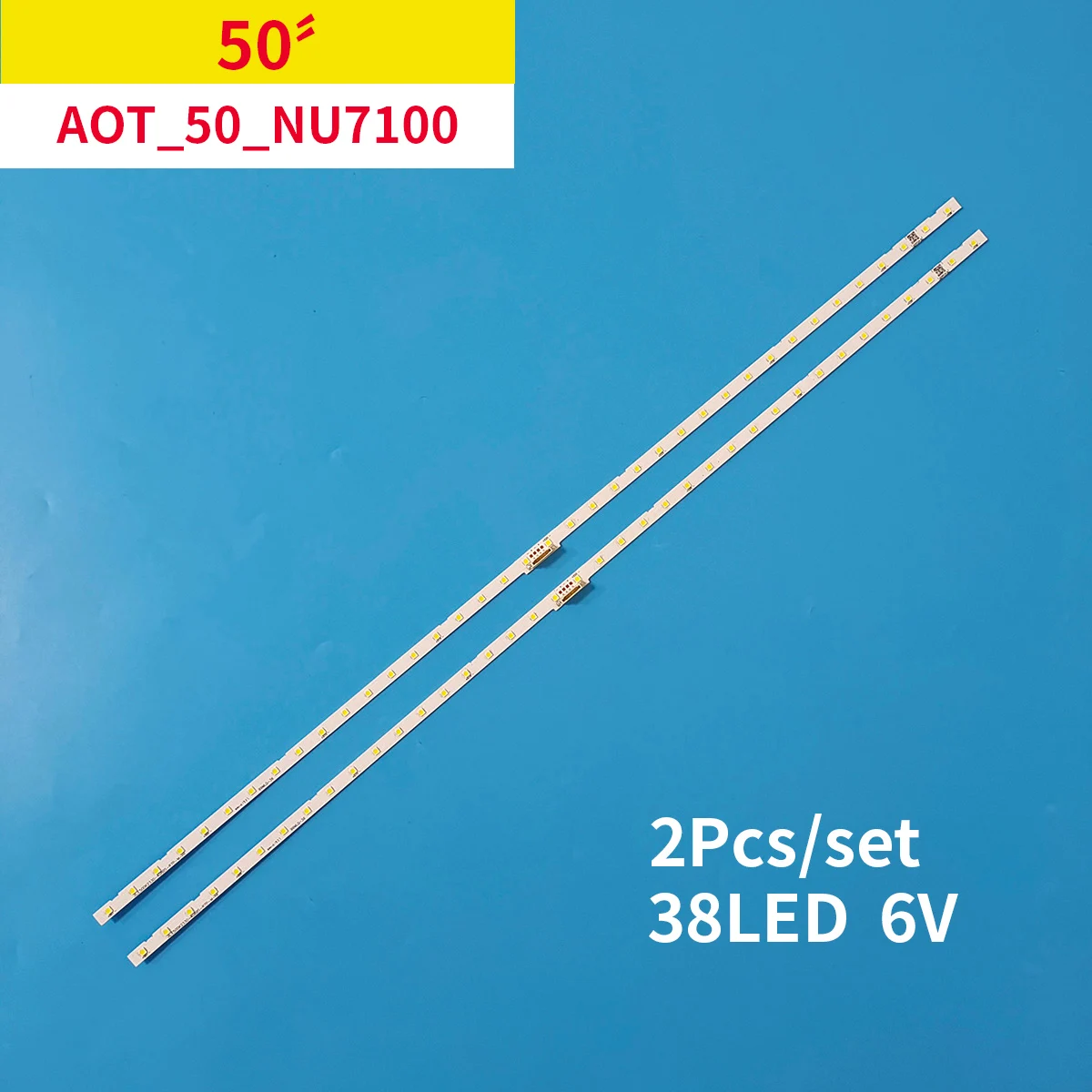 LED Strips(2) for Samsung UE50NU7025 UE50NU7025K UN50NU7100 UE50NU7100 UE50NU7400 UN50NU7400 UE50NU7020 UE50NU7020W UE50NU7090U