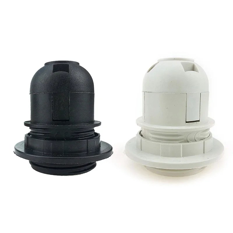 1PC Screw ES E27 M10 Light Bulb Lamp Holder Pendant Socket Lampshade Collar