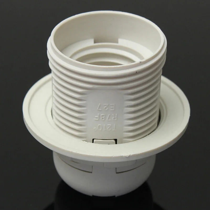 1PC Screw ES E27 M10 Light Bulb Lamp Holder Pendant Socket Lampshade Collar
