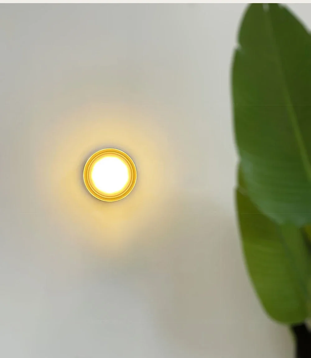 Modern LED Wall Lamp Living Room Amber Jelly Decor Wall Sconces Corridor Study Dining Room Home Decoration Smokey Grey Fixture