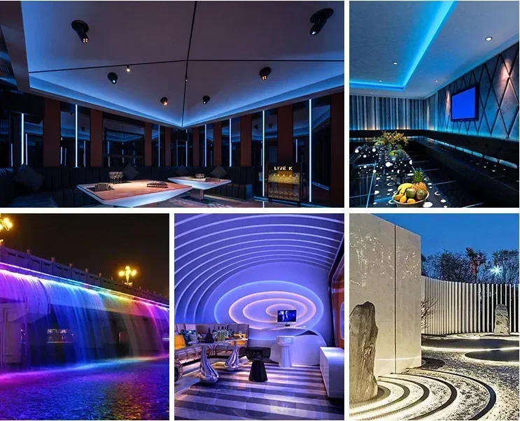 NEW WS2811 WS2813 WS2815 WS2812B Led Strip 30/60/144Led Individually Addressable Dual-Signal Full Color Led Tape Light DC5/12V