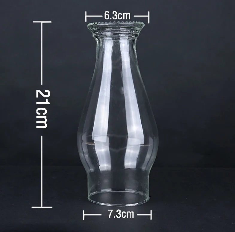 MEMEOKON L555 L888 Glass Lampshade Lamp Wick Oil Candle Shade Classic Retro Home Decor Lighting Accessories