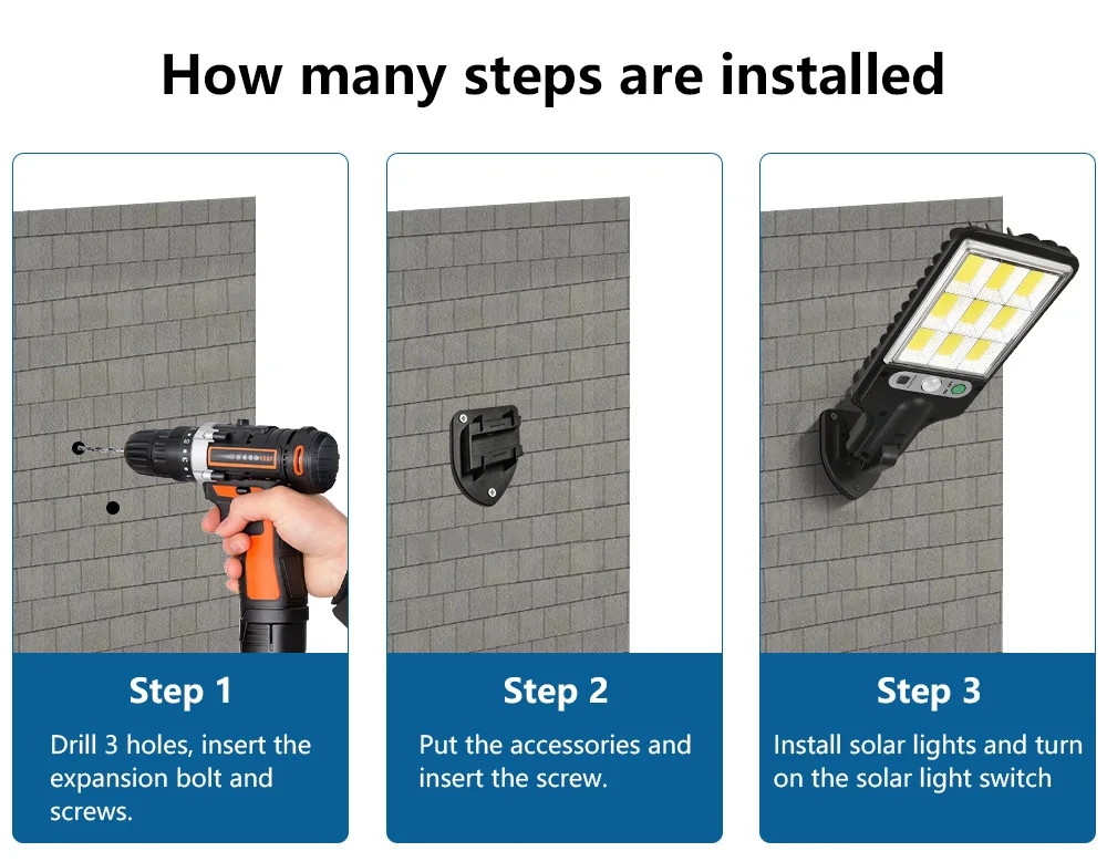 600W Powerful Outdoor Solar LED Street Lamp IP65Waterproof Solar Lamp Outdoor Courtyard Wall Light Garage Lighting Terrace Decor