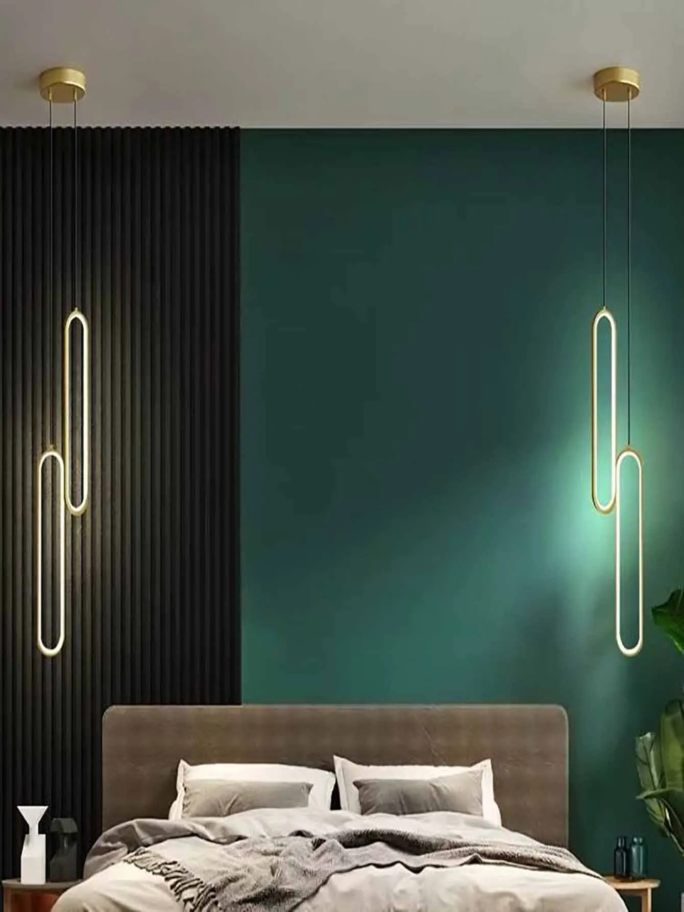 Minimalist Pendant Light For Hotel Bar Decoration Aluminium Nordic Pendant Lamp For Kitchen Island Bar Chandelier Coffee Shop