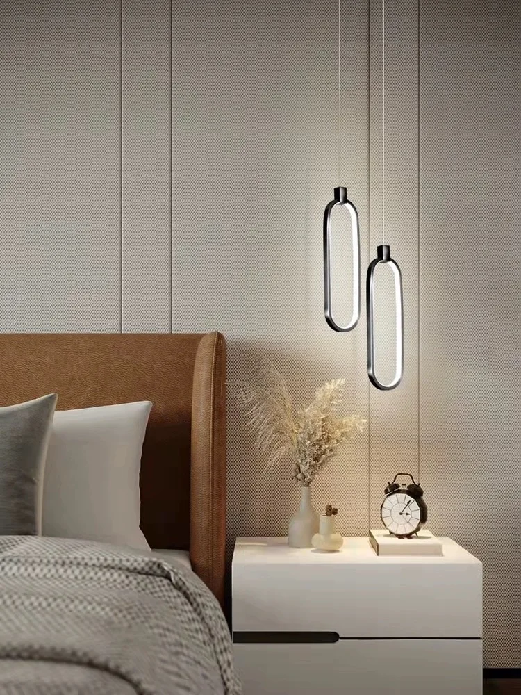 Minimalist Pendant Light For Hotel Bar Decoration Aluminium Nordic Pendant Lamp For Kitchen Island Bar Chandelier Coffee Shop