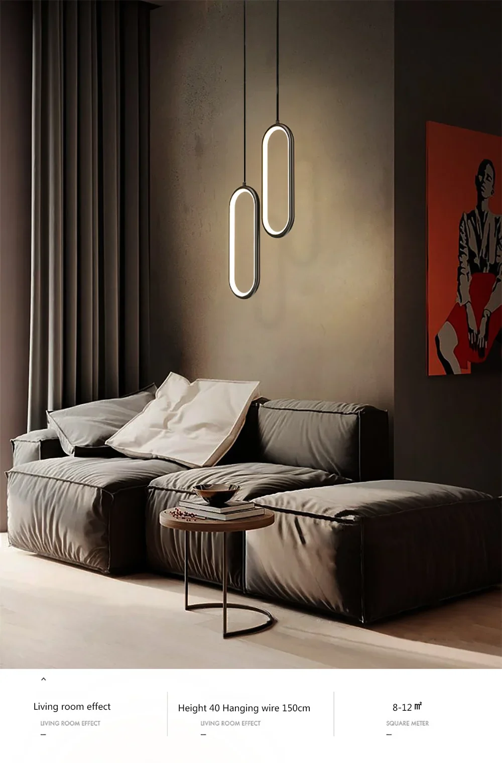 Minimalist Pendant Light For Hotel Bar Decoration Aluminium Nordic Pendant Lamp For Kitchen Island Bar Chandelier Coffee Shop