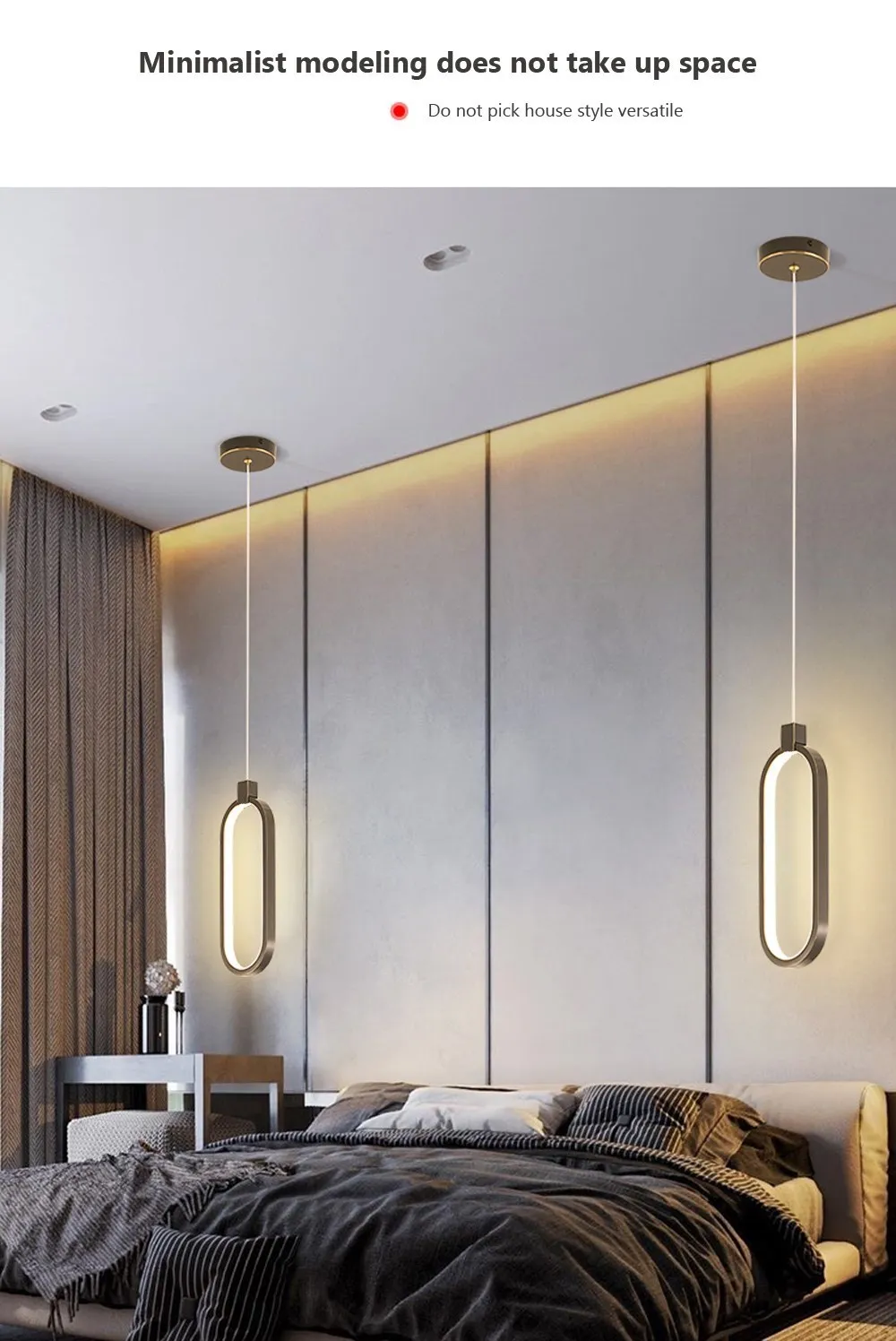 Minimalist Pendant Light For Hotel Bar Decoration Aluminium Nordic Pendant Lamp For Kitchen Island Bar Chandelier Coffee Shop