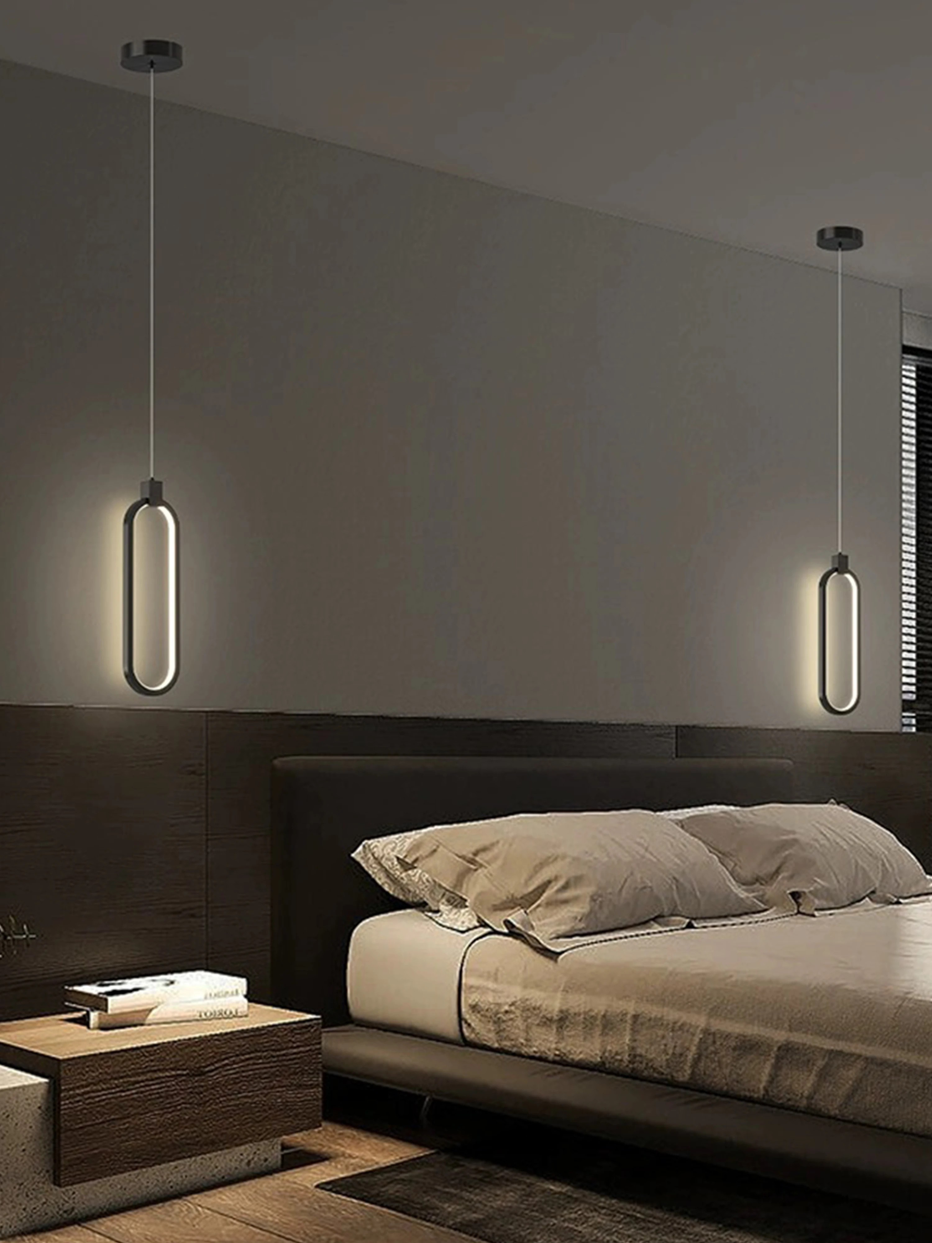 Minimalist Pendant Light For Hotel Bar Decoration Aluminium Nordic Pendant Lamp For Kitchen Island Bar Chandelier Coffee Shop