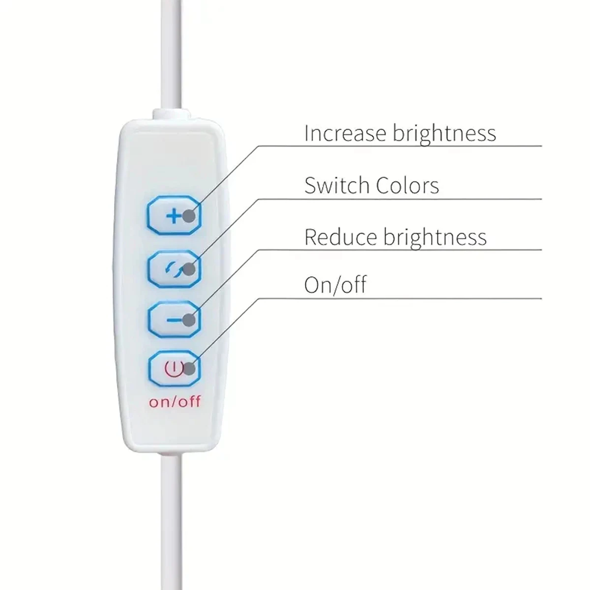 Led Light Tube Reading Lamp Usb Plug Magnetic Strip Suction Bedside Mini Night 20cm/40cm/50cm Dimmable 3colors Student-dormitory