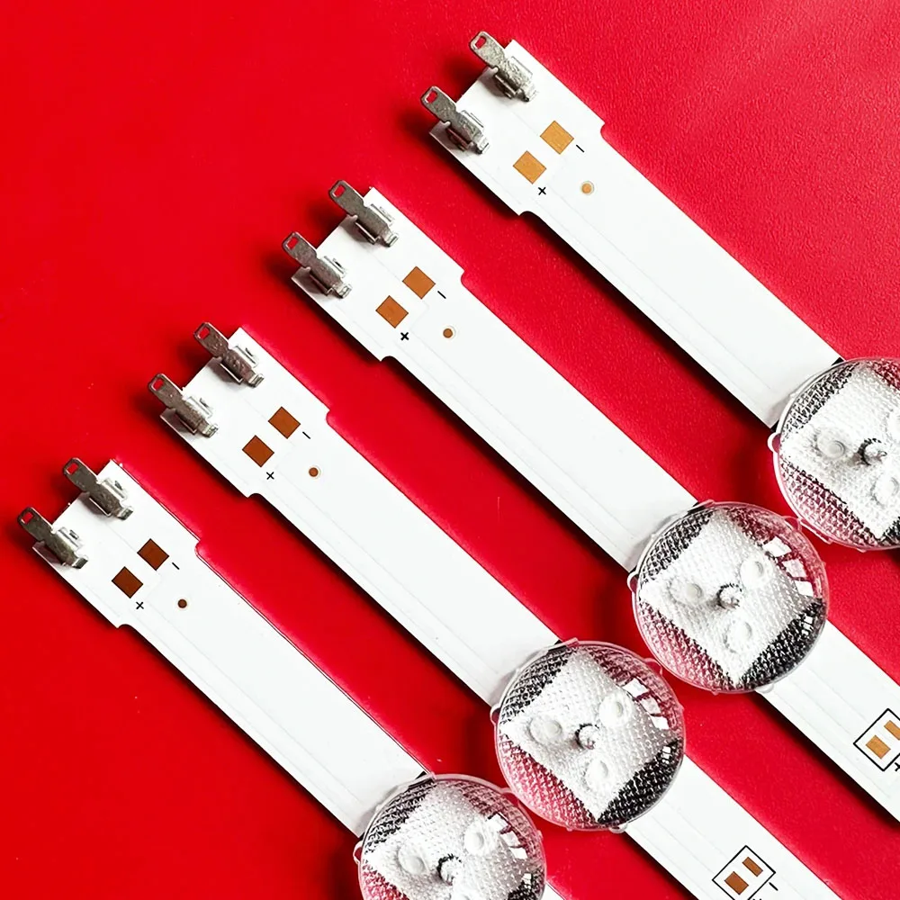 8/24PCS LED Strip for V5DN/V8DN-430SMA L1-N5K-D3-FAM-R3 UN43J5200AG UN43J5200 2015 SVS43 FCOM V5DN-430SMA-R1