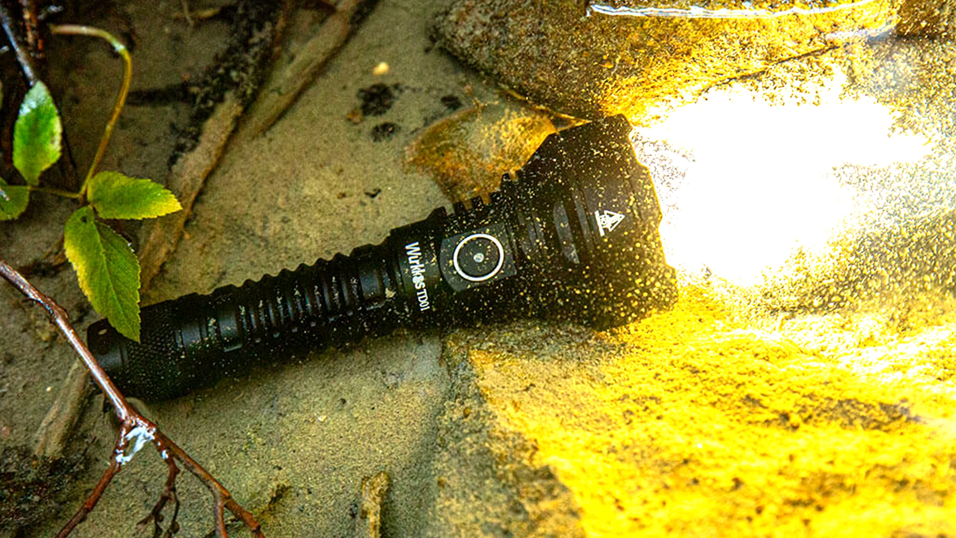 Wurkkos TD01C 21700 Tactical Flashlight LED USB-C 1800Lm Rechargeable Torch Buck Constant Current Driver 1000M IPX8 Tail Switch