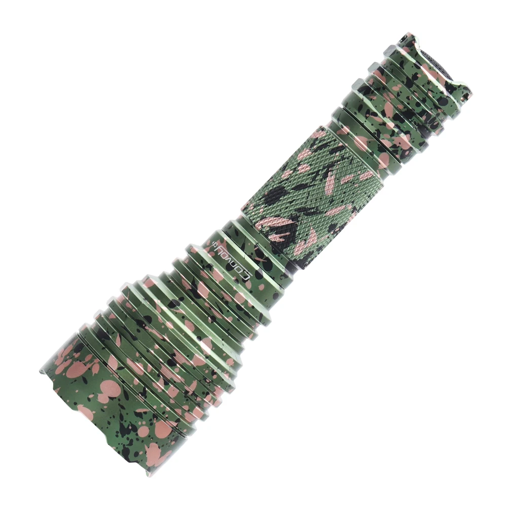 Convoy C8+ with SFT40 Led Flashlight High Powerful Torch 18650 Flash Light Camouflage Tactical Linterna Camping Latarka