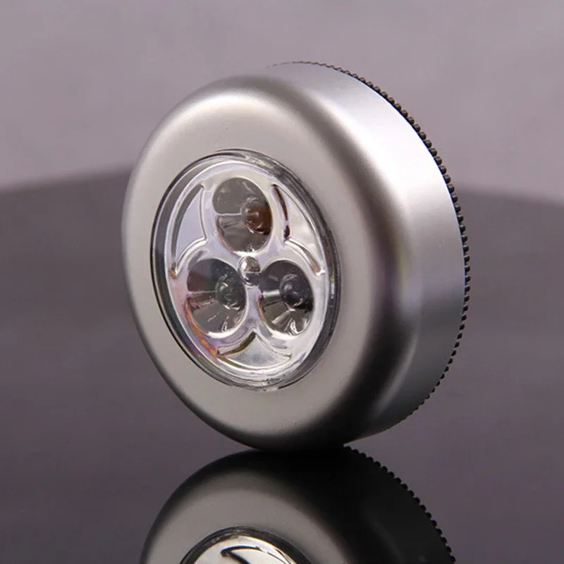 1/5Pcs/lot Bedroom Wardrobe Lighting Touch Control Night Light Wireless LED Cabinet Lights Battery Powered Closet Light