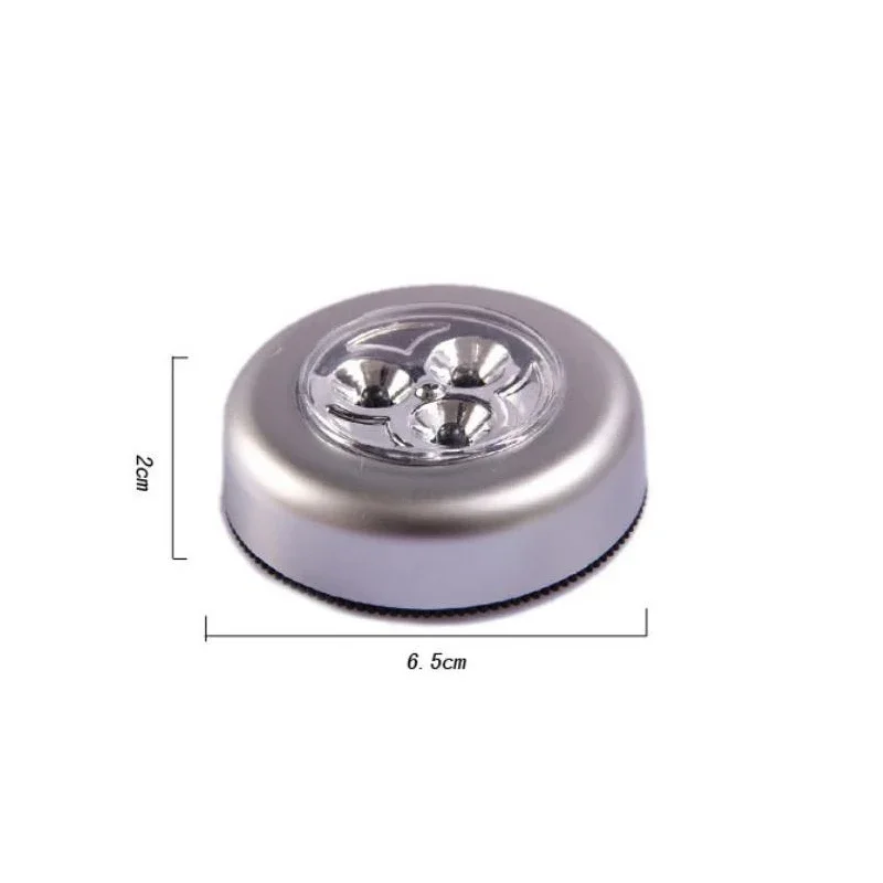 1/5Pcs/lot Bedroom Wardrobe Lighting Touch Control Night Light Wireless LED Cabinet Lights Battery Powered Closet Light