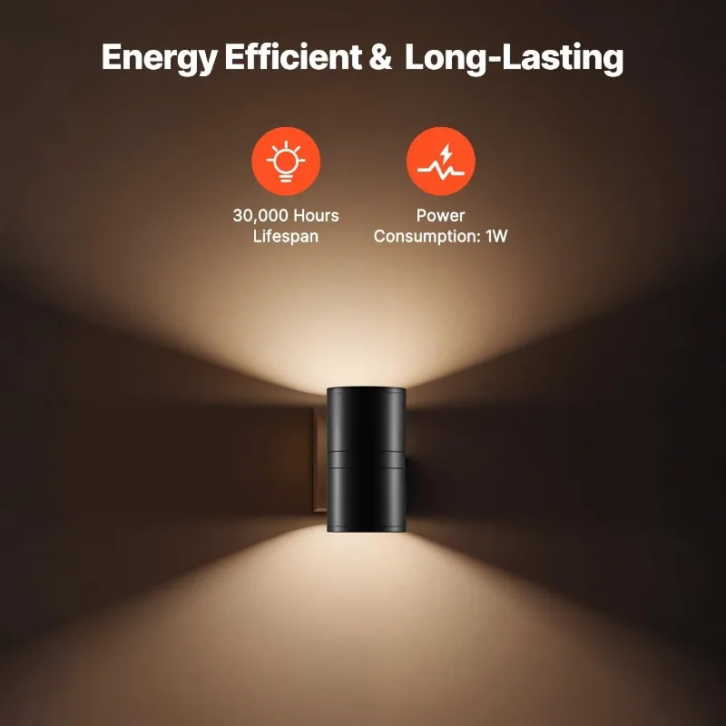1/2/4PCS Night Light Plug Star Dream Retro Night Light Adjustable Brightness with Light Sensor Suitable for Stairs and Corridors