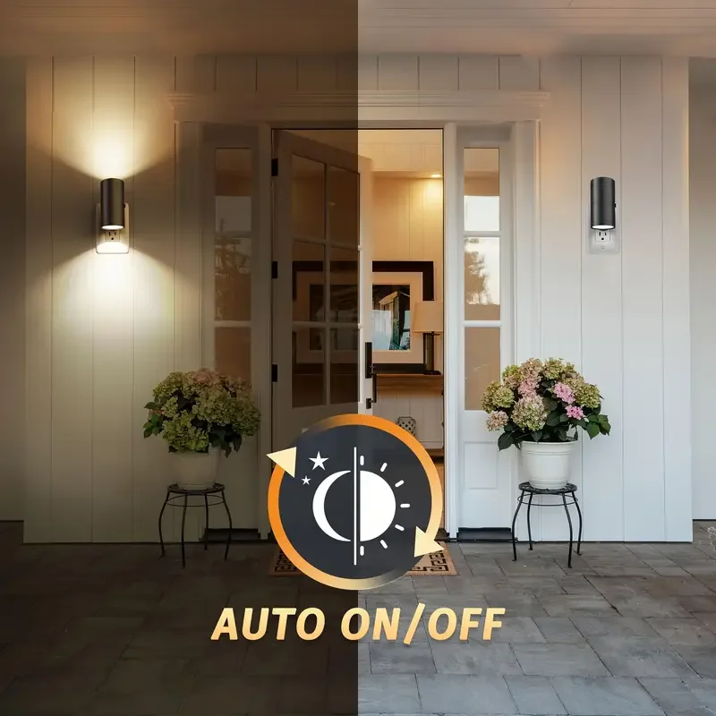 1/2/4PCS Night Light Plug Star Dream Retro Night Light Adjustable Brightness with Light Sensor Suitable for Stairs and Corridors