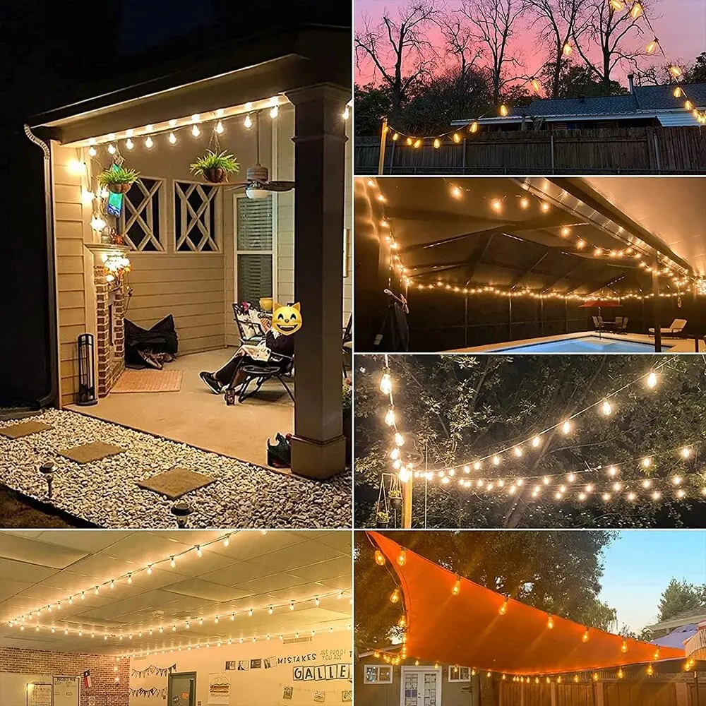 1PC Solar Bulbs String Lights,Outdoor Waterproof Garden Lamps,Garden,Terrace,Balcony,Camping,Party Retro Decoration  Fairy Lamps