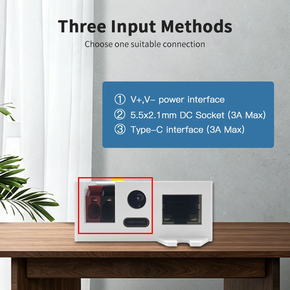 GL-C-619WL 6D GLEDOPTO ESP32 WLED Digital LED Controller Microphone function Type-C WS2811 SK6812 WS2815 611 PWM5IN1 Strip Light