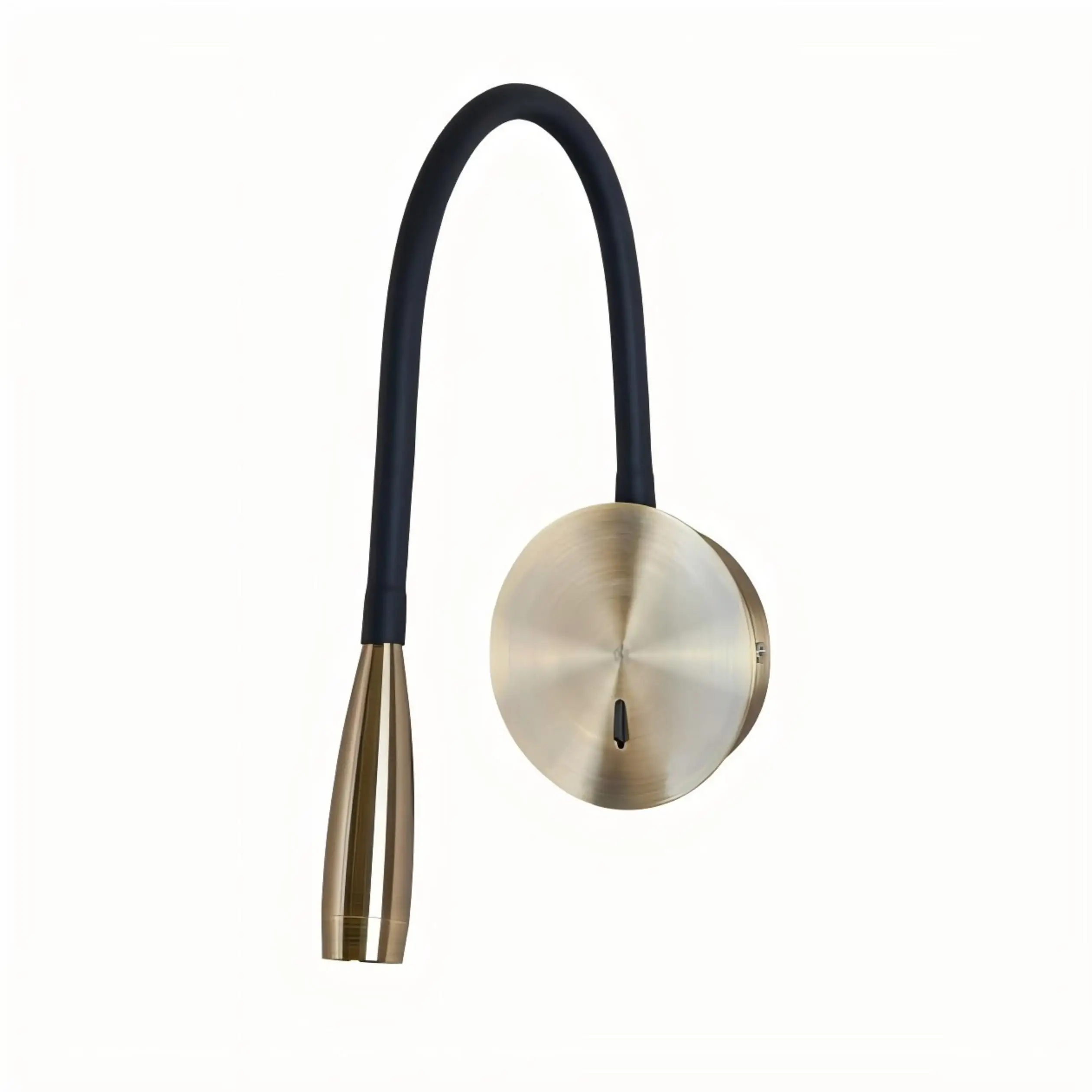 Big 583mm LED Wall Lamp 3W Nordic Antique Bronze Black White Bedside Adjustable Arm Reading Lamp Hotel Home Room Decoration