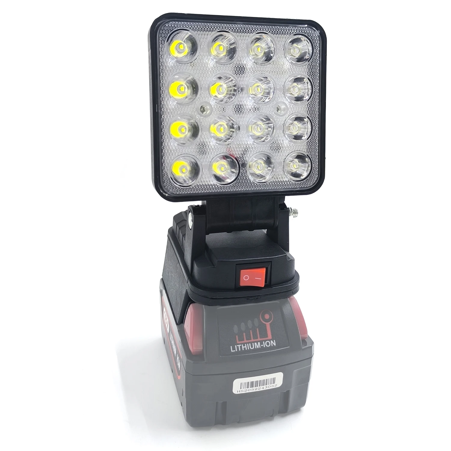 Led Light Fit for Milwaukee Battery M18 4/8In Portable Spotlight Cordless Outdoor Work Fishing Handheld Emergency Tool Light