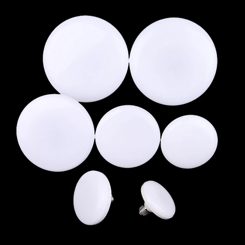 1 Piece 20-200W Indoor Lighting Flying Saucer Light Ceiling Lamp Garage Light LED Bulb AC 220v E27 Base Energy Saving Lamp