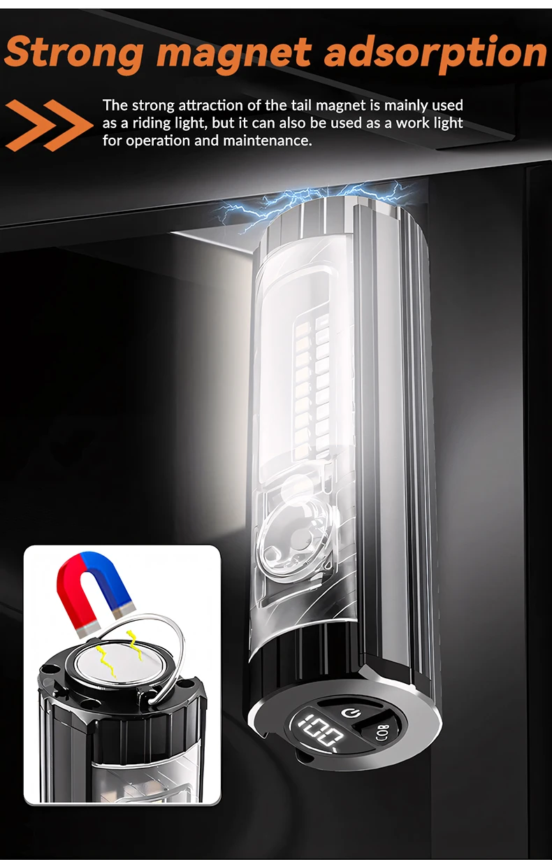 1500Lumen Aluminum Alloy Waterproof USB Charging 1800mAh Bicycle Front Light for MTB Road Cycling Lamp Accessories