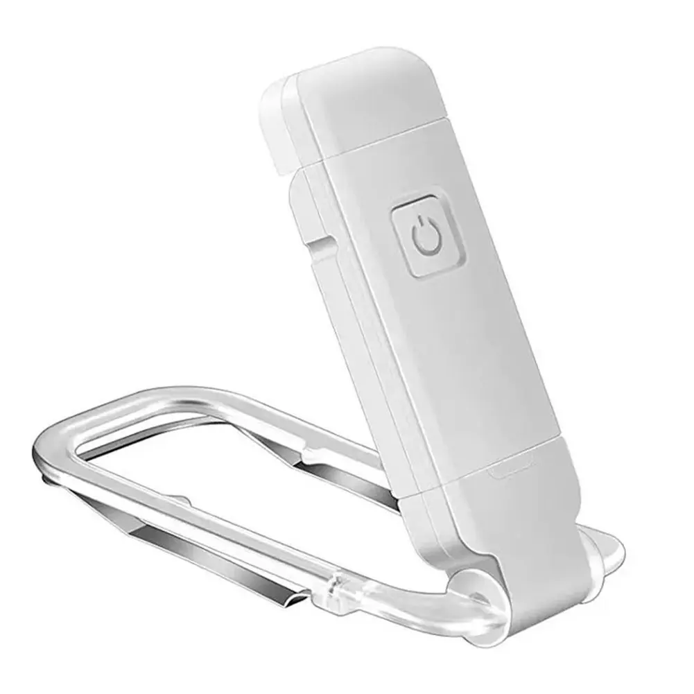 LED USB Rechargeable Book Light Reading Light Eye Protection Night Light Portable Clip Desk Light Bookmark Read Light Night Lamp