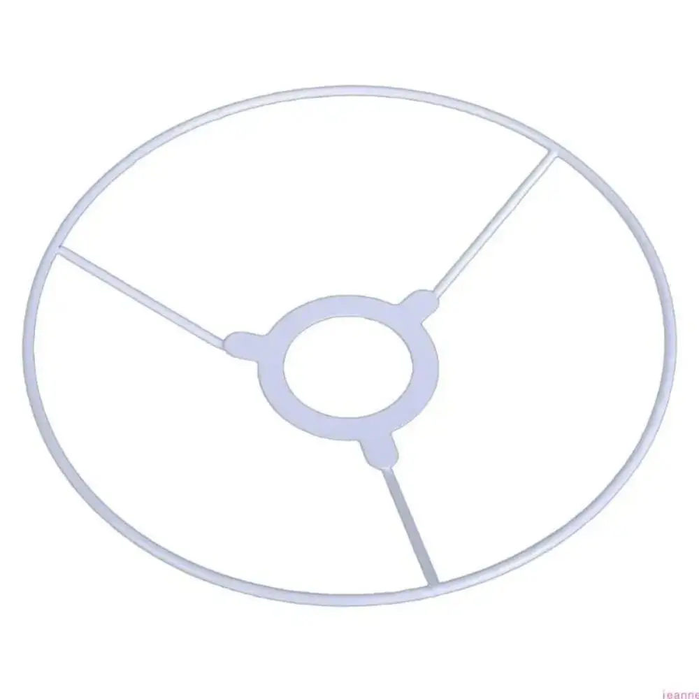 Professional Round Metal Drum Lamp Shade Rings Support Fitting DIY Ceiling Light Frame Fix Rings Round Metal Rings Hardware