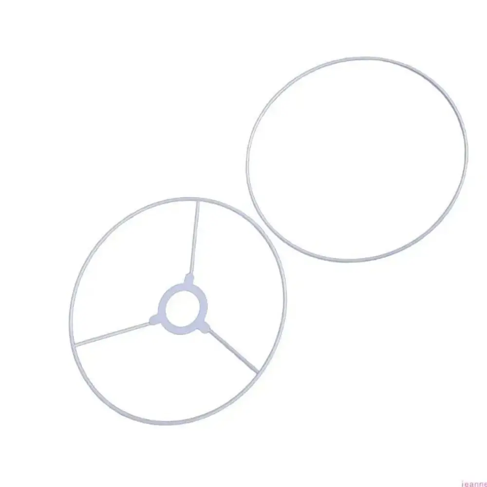 Professional Round Metal Drum Lamp Shade Rings Support Fitting DIY Ceiling Light Frame Fix Rings Round Metal Rings Hardware