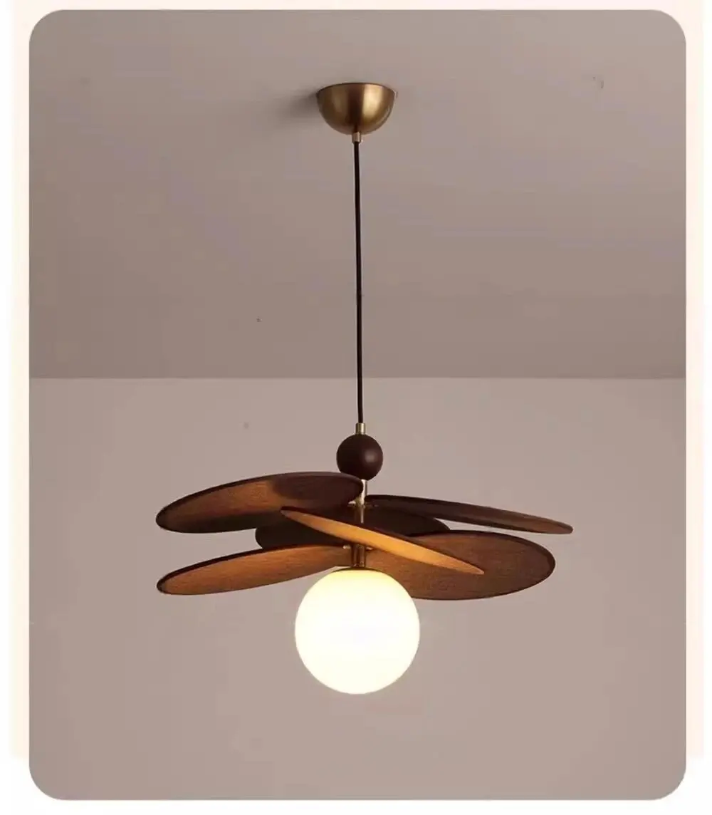 Rattan Weave Vintage Pendant Light Retro Restaurant Shop Hotel Chandelier Living Room Japan Hanging Lamp for Room Decor Lusutre