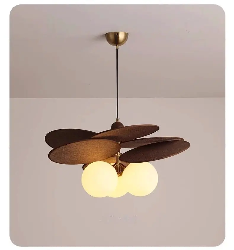 Rattan Weave Vintage Pendant Light Retro Restaurant Shop Hotel Chandelier Living Room Japan Hanging Lamp for Room Decor Lusutre