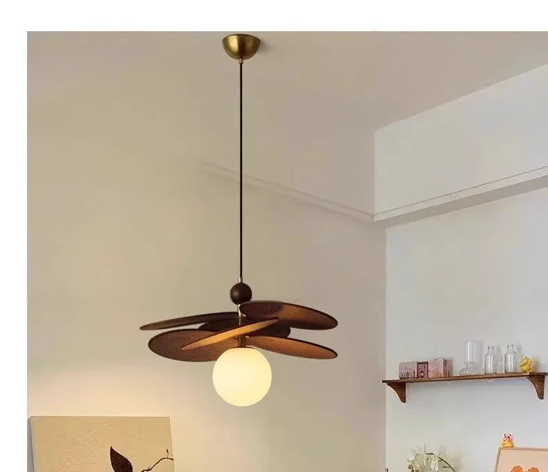 Rattan Weave Vintage Pendant Light Retro Restaurant Shop Hotel Chandelier Living Room Japan Hanging Lamp for Room Decor Lusutre