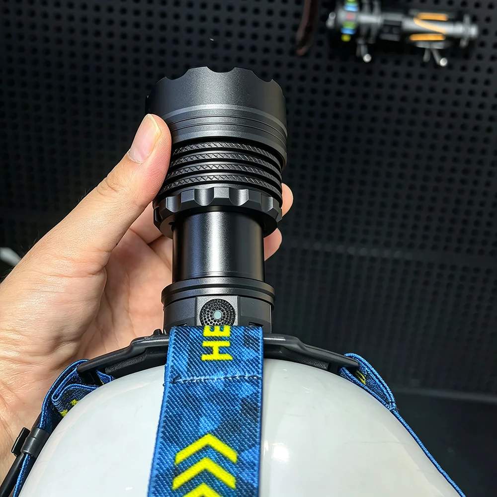 High Power LED Headlamp Spotlight Long-range Wick Headlight Super Bright Telescopic Zoom Head Lamp Flashlight Fishing Light