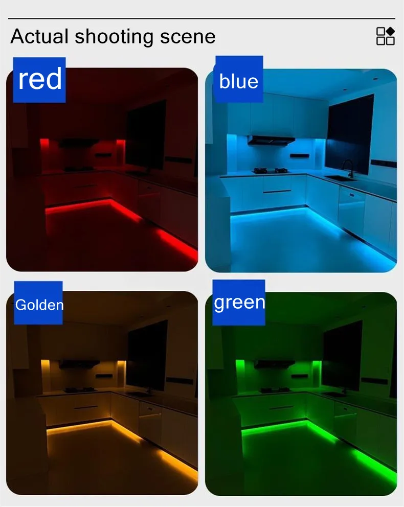 DC12V/24V RGB COB LED Strip 8mm/10mm Width 576LEDs/M High Density RA95 Flexible Tape for DIY Living Room Bedroom Decor Lighting