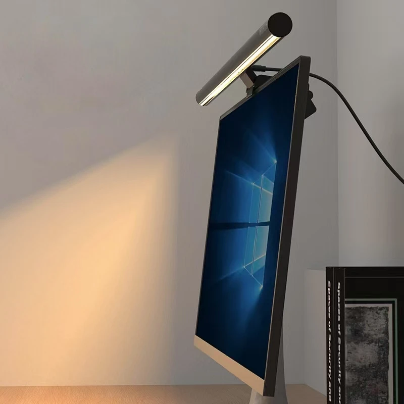 Desktop PC Monitor Screen Hanging Light Bar RGB Atmosphere Lighting For Learning/Working/Gaming Screen Eye Protection Lamp