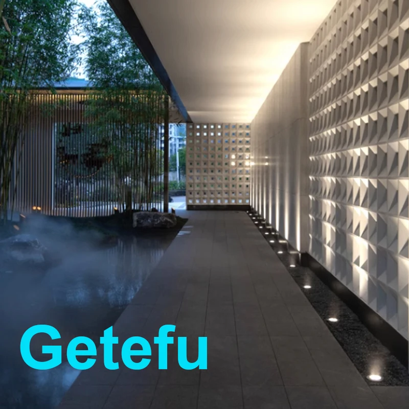LED Garden Light Underground 3W 5W7W10W 12W Waterproof IP67 Outdoor Floor Recessed Spotlight Outside Deck Lighting 220V DC12V24V