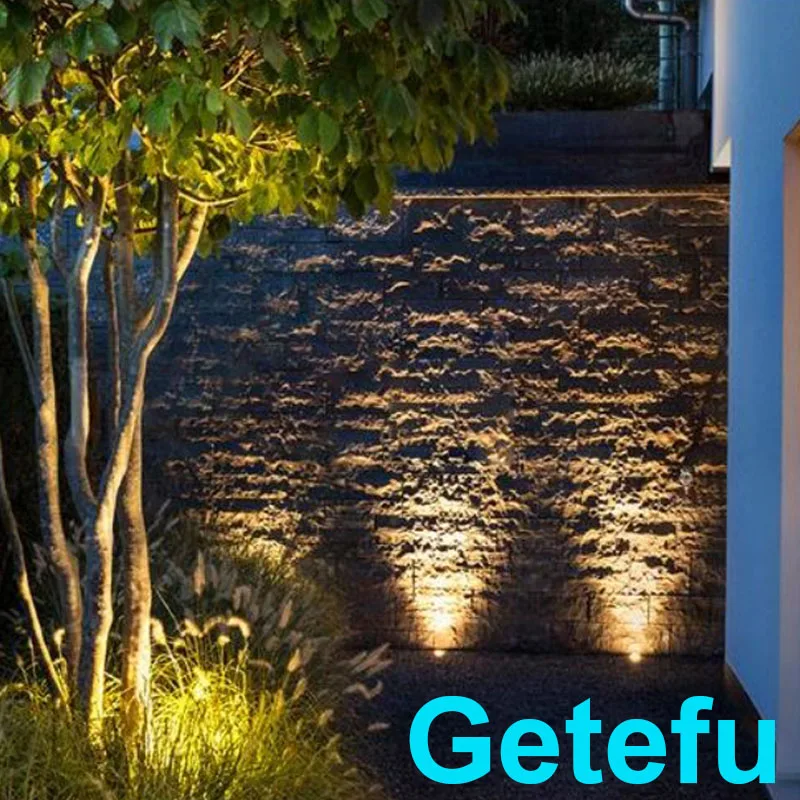 LED Garden Light Underground 3W 5W7W10W 12W Waterproof IP67 Outdoor Floor Recessed Spotlight Outside Deck Lighting 220V DC12V24V