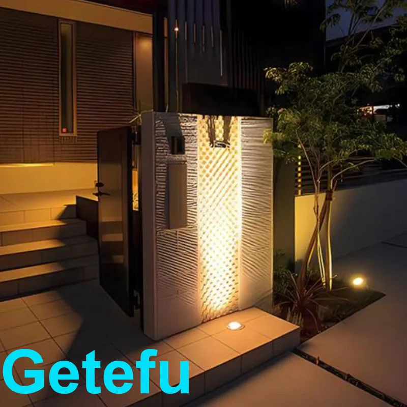 LED Garden Light Underground 3W 5W7W10W 12W Waterproof IP67 Outdoor Floor Recessed Spotlight Outside Deck Lighting 220V DC12V24V