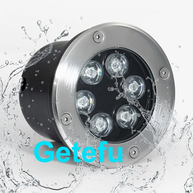 LED Garden Light Underground 3W 5W7W10W 12W Waterproof IP67 Outdoor Floor Recessed Spotlight Outside Deck Lighting 220V DC12V24V