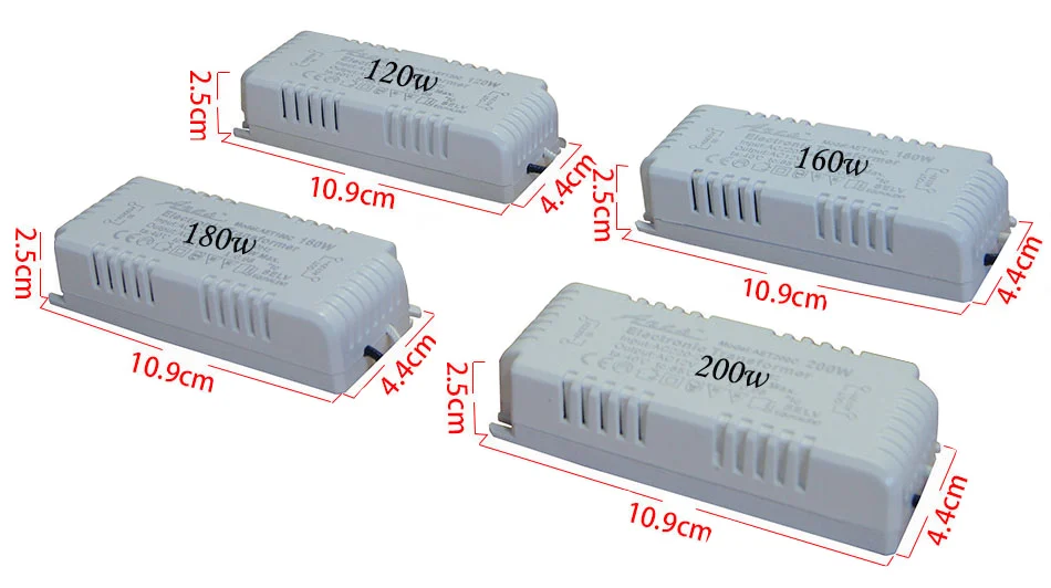 Dimmable 120W 160W 180W 200W AC220V to AC12V Electronic Transformer For G4/G5.3 MR16 Quartz Lamp Halogen Lamp Crystal Lamp CE