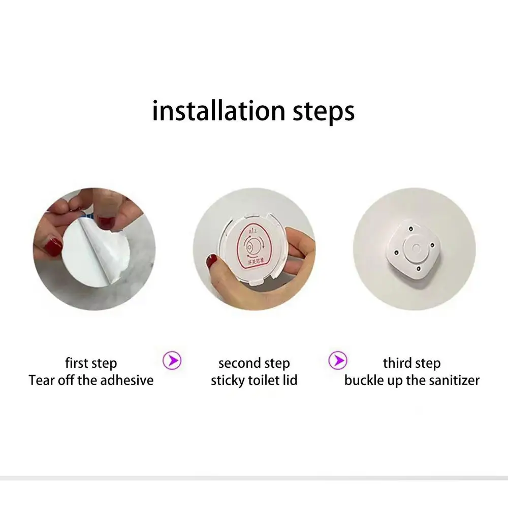 UV Toilet Sterilizer Smart Electric Toilet Sterilizer Aromatherapy Toilet Cleaner IPX4 Waterproof UV Lamp For Washrooms